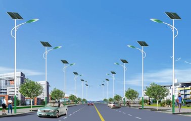 太阳能路灯是接纳晶体硅太阳能电池供电